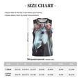 thumbnail image 4 of Honeii Flower Crown White Horse print basktball shirt for men and women, Unisex basketball jersey for Theme party-XX-Large, 4 of 6