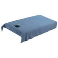 thumbnail image 2 of ziyahi Reusable Washable Cotton Acupuncture Massage Table Bed Pad Cover Dark Blue, 2 of 9