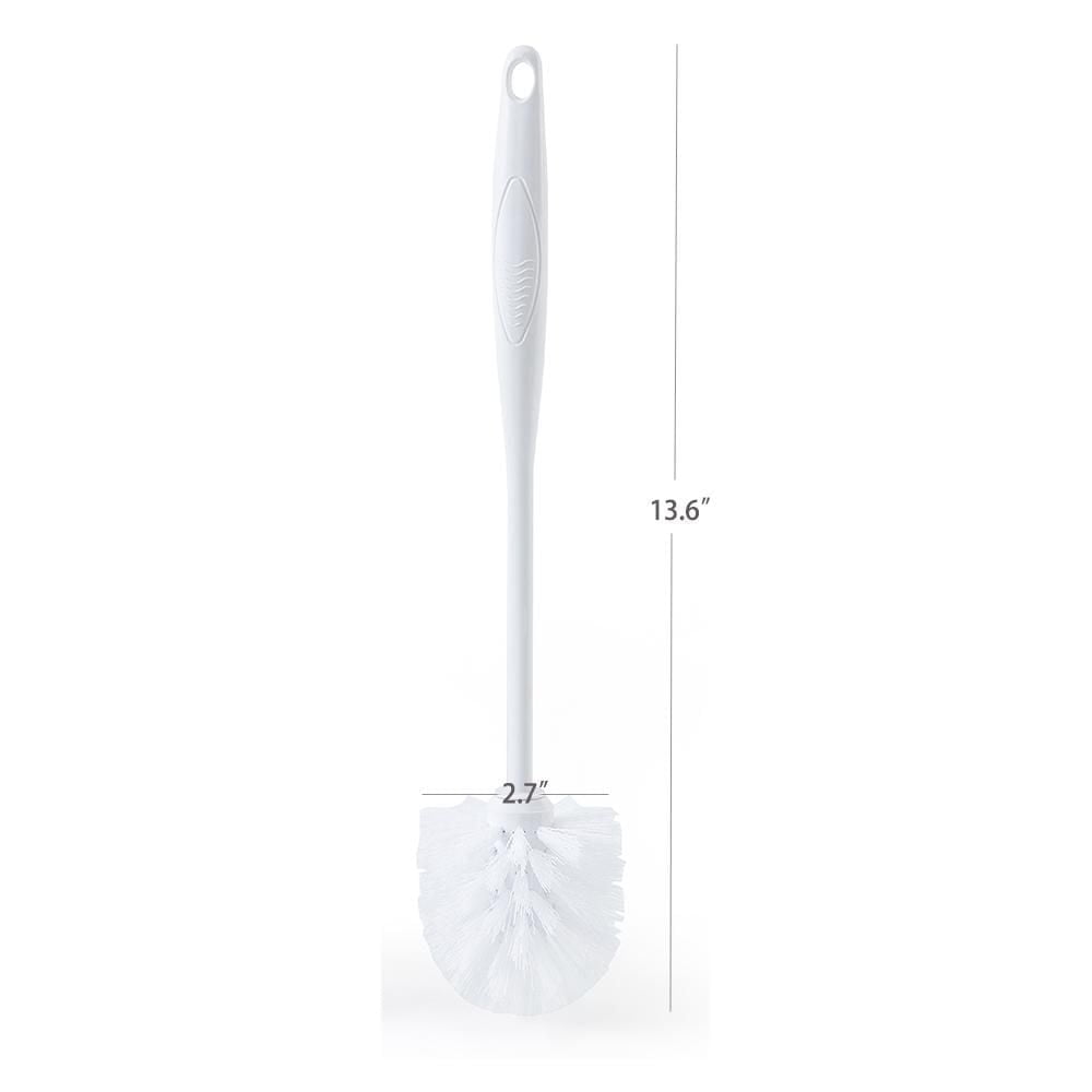 Grey Label Toilet Brush, compact design, white