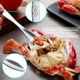 thumbnail image 3 of HAHDAXIA (7 Pcs) - Crab Leg Crackers and Tools - Shellfish Nut Cracker for Nut Stainless Steel Seafood Crackers & Forks Cracker Set, 3 of 7