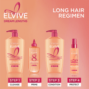 LOreal Paris Elvive Dream Lengths Detangling Conditioner for Long Hair, Squeeze Bottle, 28 fl oz