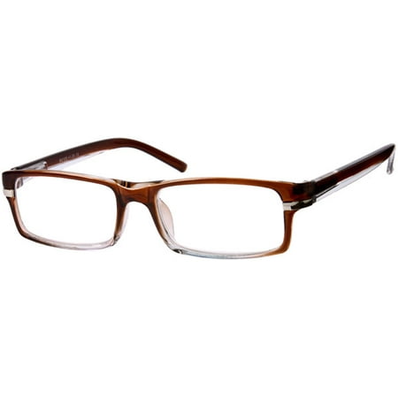 Readers.com The Cambridge +2.75 Brown/Clear Reading Glasses