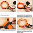 thumbnail image 4 of 4 M Band Strap Clamp Ratchet Corner Mitre Vise Picture Frame Woodworking Tool, 4 of 5