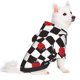thumbnail image 2 of Balery Ladybugs Of Black And White Checkers Sudadera con Capucha para Perros Pequeños – Ropa para Mascotas, Disfraz para Perros y Gatos, Ideal para Fiestas y Cosplay-X-Large, 2 of 7