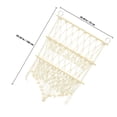 thumbnail image 4 of SHOWERORO Rangement Mural pour Jouets Hamac pour Salle d'Étude Blanc 1Pcs, 4 of 5