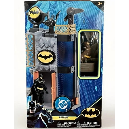 DC Comics Batman Batcave Playset with Batman Action Figure