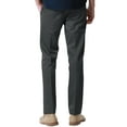 thumbnail image 3 of Matchstick Men's Cotton Straight Fit Casual Trouser Flat Front Suit Pants, 3 of 6