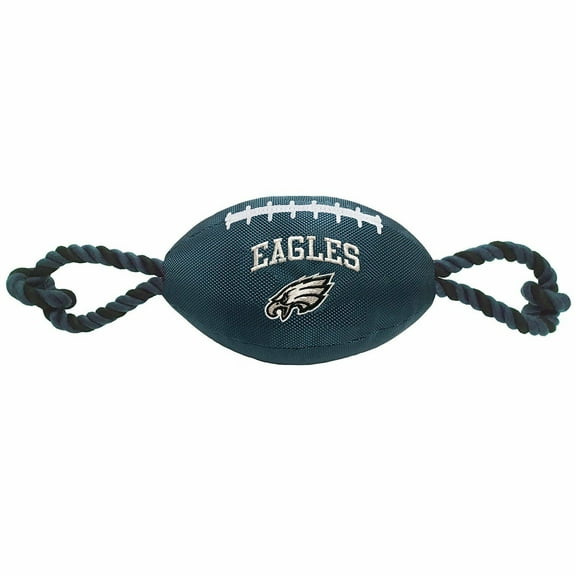 Pets First Nfl Philadelphia Eagles Nylon Football-Licensed