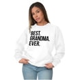 thumbnail image 5 of Best Grandma Ever Nanna Gigi Nan Cute Women Crewneck Sweatshirt Brisco Brands M, 5 of 6