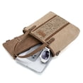 thumbnail image 6 of Wrangler Weatern Tote Bag for Women Medium Sized Aztec Handbags with Crossbody Strap, Tooled-Beige, 6 of 6