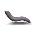 thumbnail image 5 of Jerry Chaise-Color:Gray Faux Leather, 5 of 5