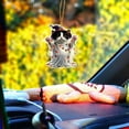 thumbnail image 5 of Acrylic Halloween Cat Pendant Playful Seasonal Accessory For Personal Items Style B, 5 of 6