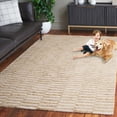 thumbnail image 3 of SAFAVIEH Ebony Tanisha Geometric Striped Area Rug, Beige/Brown, 5' x 8', 3 of 8