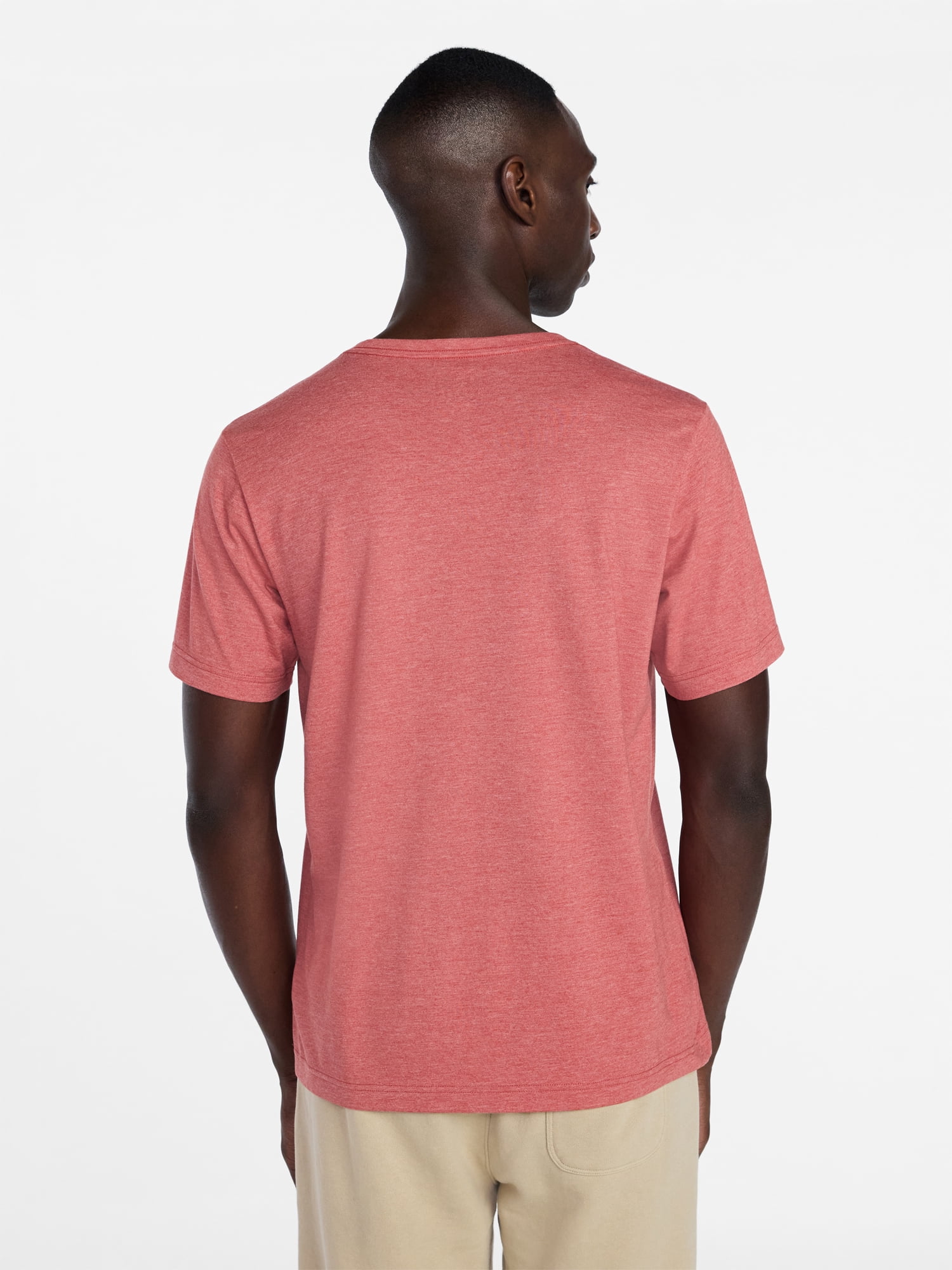 George Men's & Big Men's Relaxed Fit Short Sleeve V-Neck Tee, Sizes S-3XL