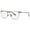 Gunmetal, variant on John Varvatos Square Titanium Metal Mens Eyewear Frame V182 Gunmetal 55mm