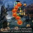 thumbnail image 6 of KMMYS Solar Pumpkin Wind Chime Light, LED Decorative Wind Chime, Outdoor Halloween Decor, Unique Lighting Effects, Waterproof Hanging Lantern, Energy-saving Solar Powered Lights, 6 of 9