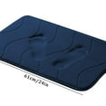 thumbnail image 4 of 1* Floor Mat Bathroom Absorbent Floor Mat Kitchen Mat Entry Bathroom Non Slip Foot Mat Memory Sponge Door Mat Door Mat Bedroom Rug Carpet, 4 of 6