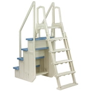 Aqua Select Everest Above Ground Pool Step and Ladder System | Blue