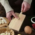 thumbnail image 5 of Hxlazmoo Natural Beechwood Gnocchi Board for Homemade Pasta | Durable Italian Kitchen Tool with Handle | Compact & Easy-Clean Design | Perfect Gift for Cooking Enthusiasts, 5 of 9