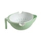 thumbnail image 3 of Cesta para lavar verduras Macarena colador de alimentos 2 capas verde, 3 of 8