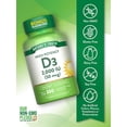 thumbnail image 4 of Suplemento de vitamina D3 de Nature's Truth, 2000 UI, 300 cápsulas blandas, 4 of 4
