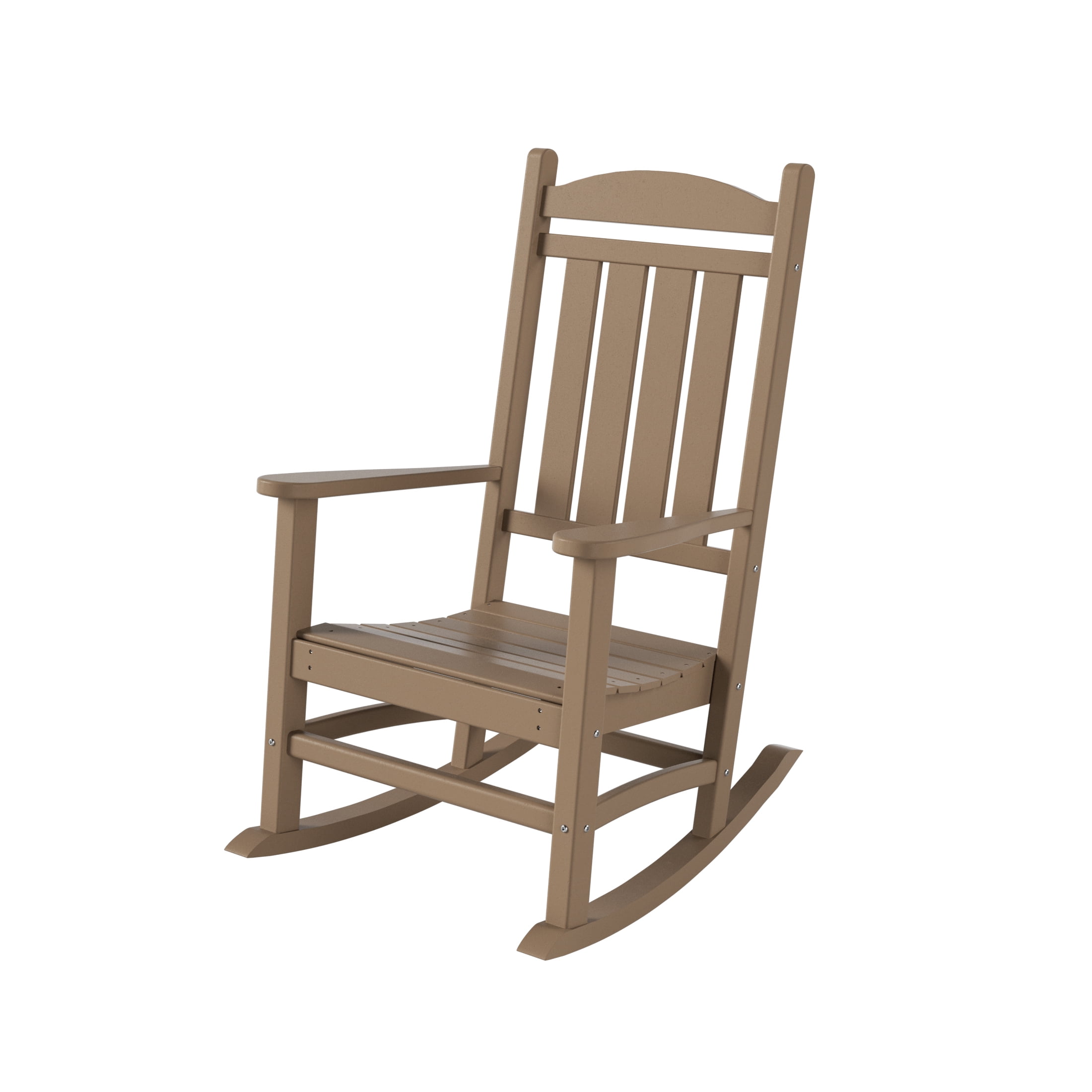 WestinTrends Malibu Outdoor Rocking Chair, All Weather Poly Lumber