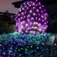 thumbnail image 2 of LINLIN Solar Net Lights Outdoor Mesh Lights, Waterproof 200LEDs 3x2m Net Mesh Fairy Light 8 Modes Solar String Light Christmas Tree-wrap Decorative Lights for Patio Balcony Wall Roof, 2 of 9