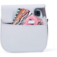 thumbnail image 1 of Funda protectora compatible con fujifilm instax mini 9 mini 8 mini 8+bolsa de cuero pu (gris ahumado) ShuxiuWang 9024735196723, 1 of 1
