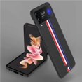 thumbnail image 1 of Slim Protective Cover Case Compatible for Samsung Phones Frame Protection Cases Z FLIP 3 Anti-fingerprint and Foldable Cell Phone Protective Shell Black, 1 of 9