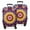 Colorful Tie Dye, variant on Indigo Tie Dye Snowflake Luggage Cover Fashion Suitcase Cover Baggage Covers Fit 25-28 Inch Luggage (Go Travel)