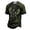 50#Army Green, variant on Men Halloween Graphic Tee Short Sleeve Crew Neck T-Shirt, Grim Reaper Angel Wings 3D Print, Gothic Spiderweb Pattern Summer Tops