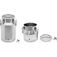 thumbnail image 5 of 12-60L Stainless Steel Milk Can with Spigot, Water Beverage Drink Dispenser Milk Pail Bucket for Milk Wine Oil (30L), 5 of 9