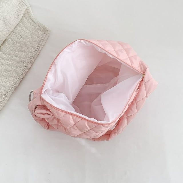 Sac Hobo Grande Capacité en Coton Doux Matelassé, Sac Cartable pour Femmes, Cadeau d'Anniversaire