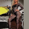 thumbnail image 5 of Gibobby Conjunto de lencería de encaje Conjunto de lencería sexy para mujer con encaje a juego(Negro, Talla única), 5 of 5