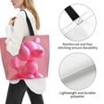 thumbnail image 3 of Easygdp Pink Balloon Puppy Art Bolsas Tote para Mujer, Bolsos de Hombro para Viaje, Bolsos de Mano de Gran Capacidad para Compras y Trabajo, 3 of 8