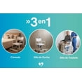 thumbnail image 4 of Gambimedic Silla Comodo con Ruedas 3 En 1 Bloqueo Baño Inodoro Respaldo Ligera Bano Descansapies, 4 of 9
