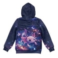 thumbnail image 5 of Pzuqiu Axolotl Sweatshirt Kids Size 8-9 Personalized Versatile Girls' Fashion Hoodies & Sweatshirts Soft Stretchy Fall Winter Clothes Warm Long Sleeve for Outdoor Activities, 5 of 7