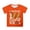 Orange, variant on ibiyuan 100 Days Of School Shirt Youth Girls Kindergarten Tshirts Happy 100 Days Celebration Soft Cotton Tee