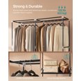 thumbnail image 2 of SONGMICS Portable Closet Wardrobe with Shoe Rack and Cover, Closet Storage Organizer, Black,Adult, 2 of 6