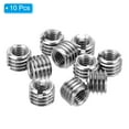 thumbnail image 3 of Unique Bargains Adaptateurs de Filetage Manchon Écrou Réducteur M8*1.25 Mâle vers M5*0.8 Femelle Insert de Réparation Écrou Vis Réducteur 6mm 10 Pcs, 3 of 6