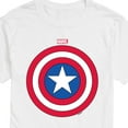 thumbnail image 3 of Marvel Captain America - Logo Shield - Men's Short Sleeve Graphic Tee, 3 of 5