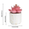 thumbnail image 4 of Toystoory 4 unids/set árbol bonsái hipoalergénico-jardín casero inodoro de aplicación amplia de bajo mantenimiento Decoración ES1438-11, 4 of 6