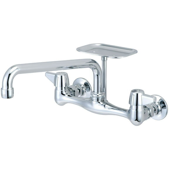 Central Brass 0048-Ua2 1.5 GPM Wall Mounted Kitchen Faucet - Chrome