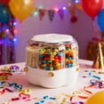 thumbnail image 5 of Candy Dispenser 360° Rotating with 6 Compartments, Large Capacity Multi-Purpose Kitchen Storage Container with Airtight Lid, 5 of 7