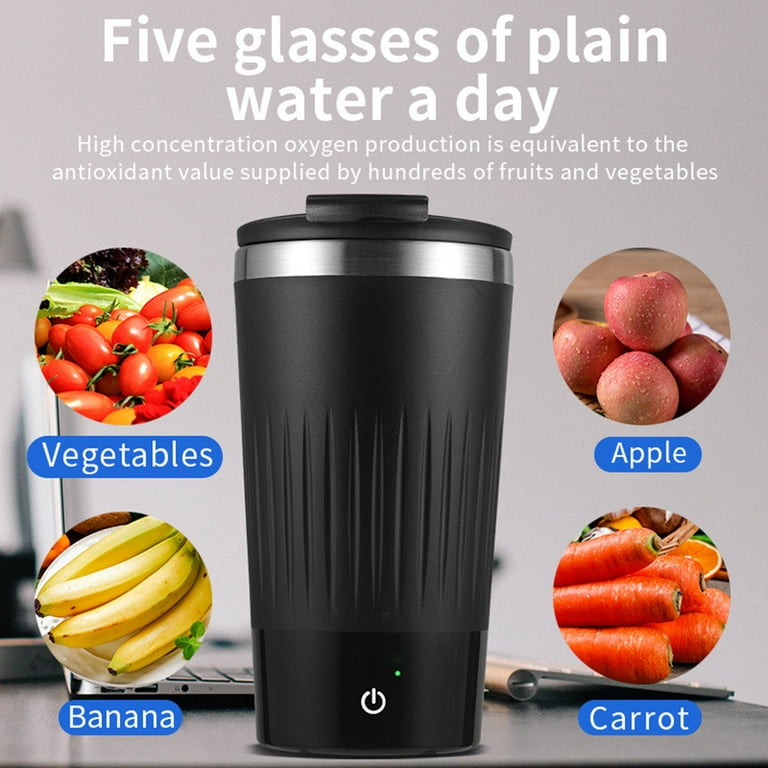 Rechargeable Auto Self Stirring Magnetic Mug Electric Smart Mixer Coffee Cup, Size: One Size