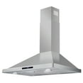 thumbnail image 5 of Cosmo 36 in. Ductless Wall Mount Range Hood in Stainless Steel with LED Lighting and Carbon Filter Kit for Recirculating, 5 of 19