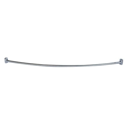 Brushed Nickel Curved Shower Curtain Rod Brushed Nickel Curved Shower Curtain Rod
