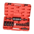 thumbnail image 2 of Kit de Herramientas Extractoras de Inyectores, Accesorios para Automóviles, Práctico, de Metal con Adaptadores., 2 of 9