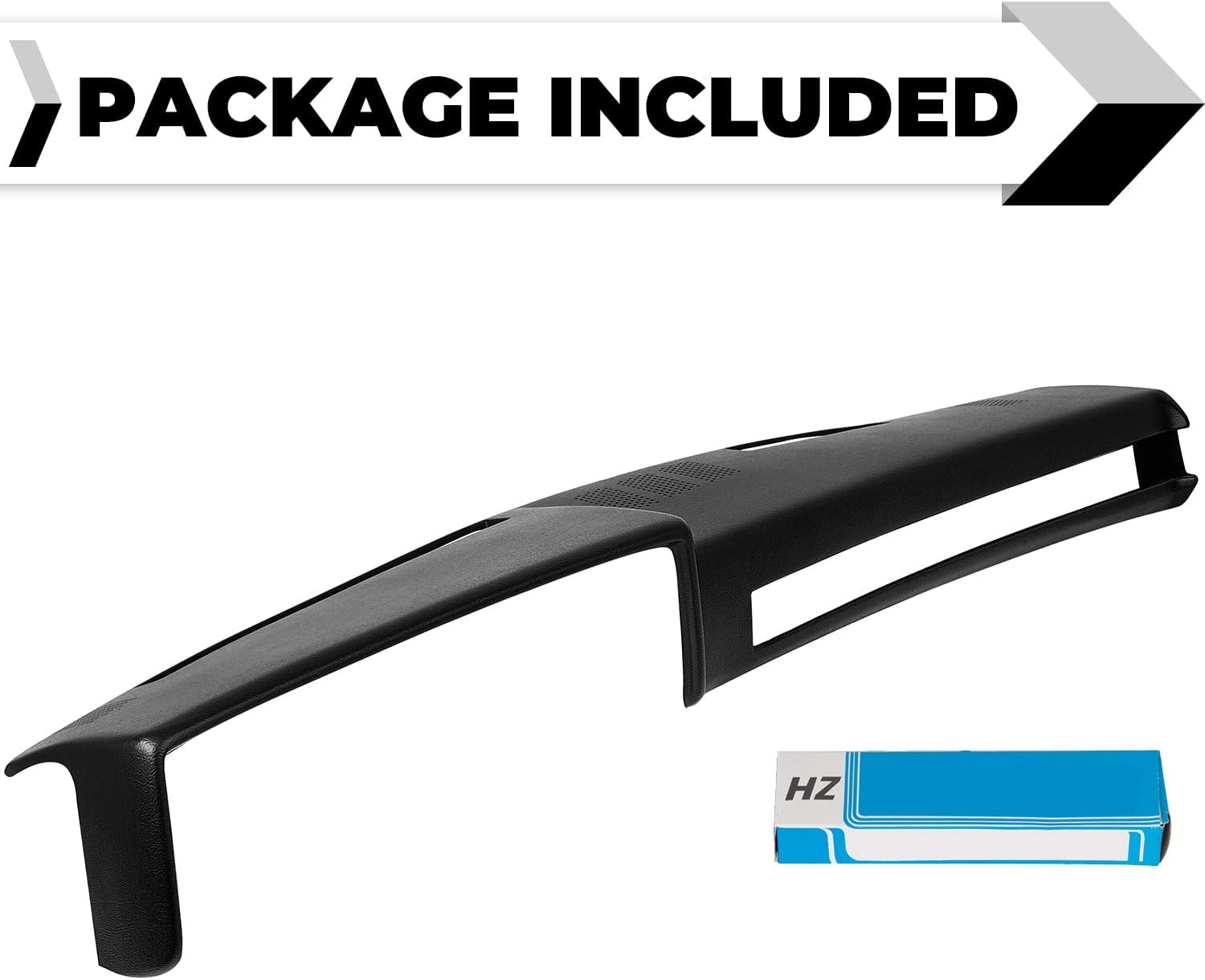Kojem Black Dashboard Cover Dash Cap Compatible with 1981-1987 Chevy GMC Full Size Pickup 1981-1993 Chevy GMC SUV