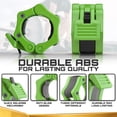 thumbnail image 2 of 2 inch Olympic Barbell Clips Weight Clamps Barbell Collars Set of 2 Black, 2 of 9